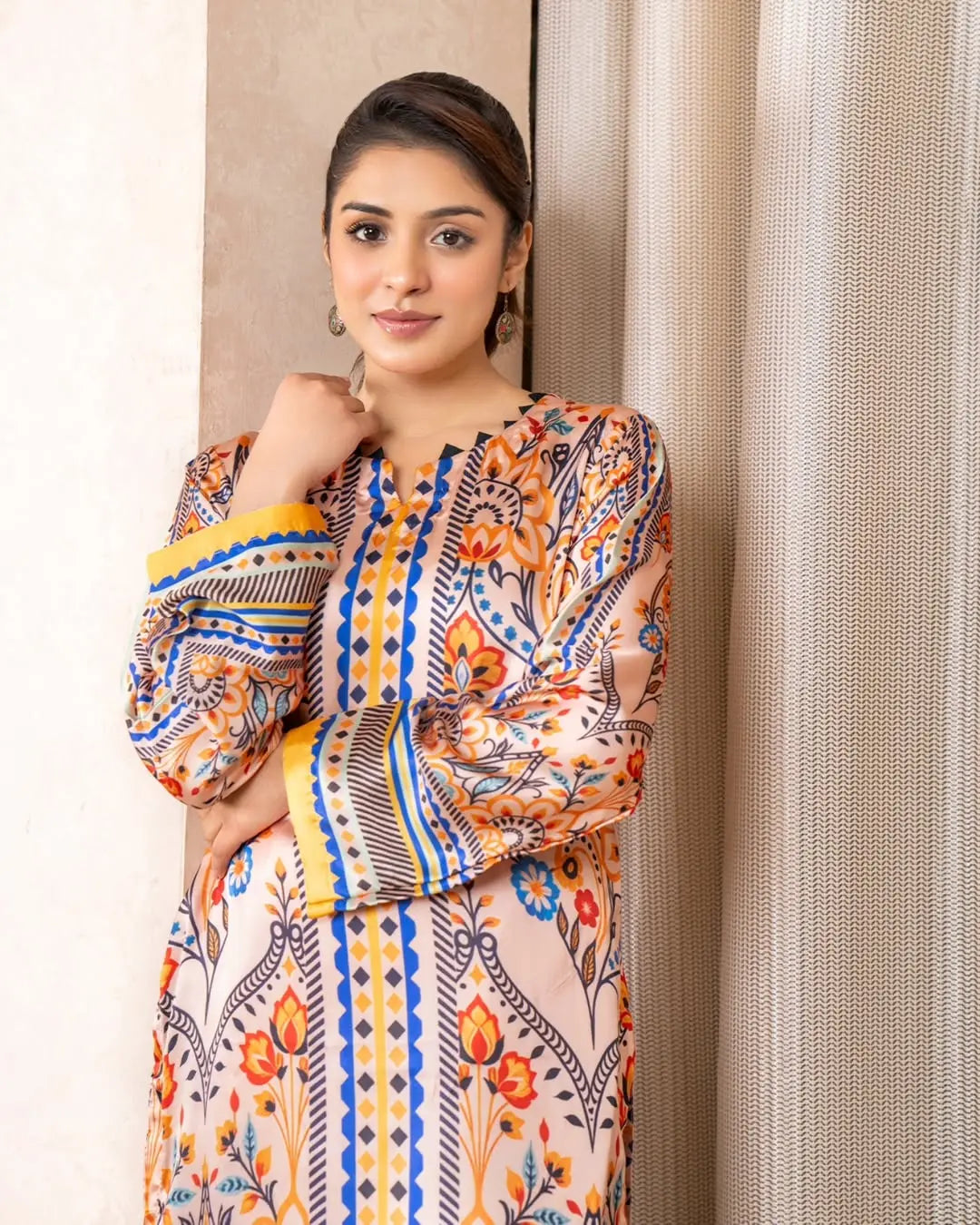 PLAZO DIGITAL PRINTED (2 Pcs Suit) Comfit Wears