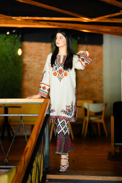 MEERUB DIGITAL PRINTED 2PC Comfit Wears