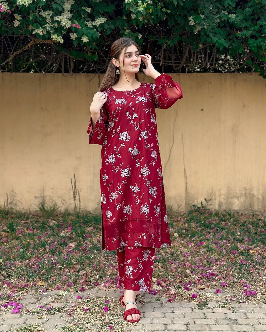 BLOSSOM PRINTED LONG LENGHT Comfit Wears
