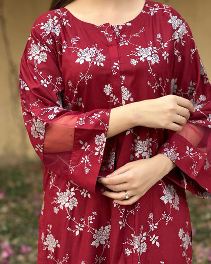 BLOSSOM PRINTED LONG LENGHT Comfit Wears