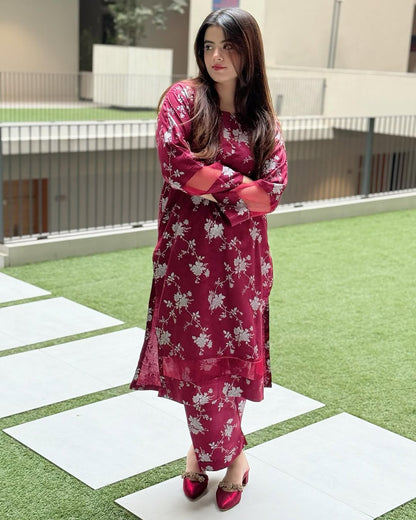 BLOSSOM PRINTED LONG LENGHT Comfit Wears