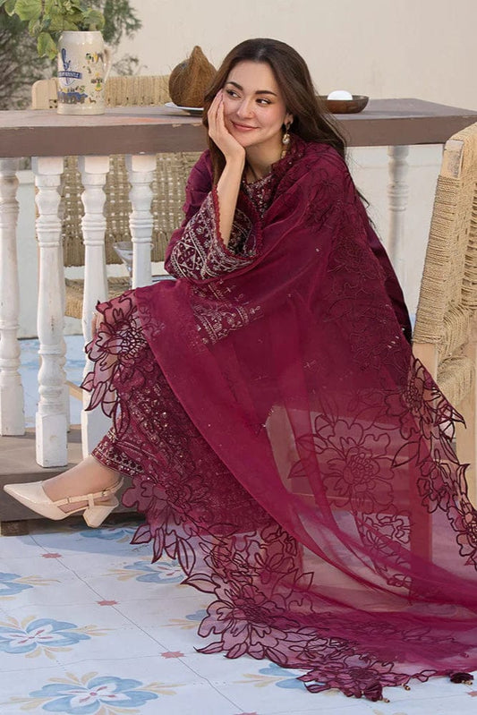 ZAREEN 3PC - EMBROIDERED LAWN DRESS Comfit Wears