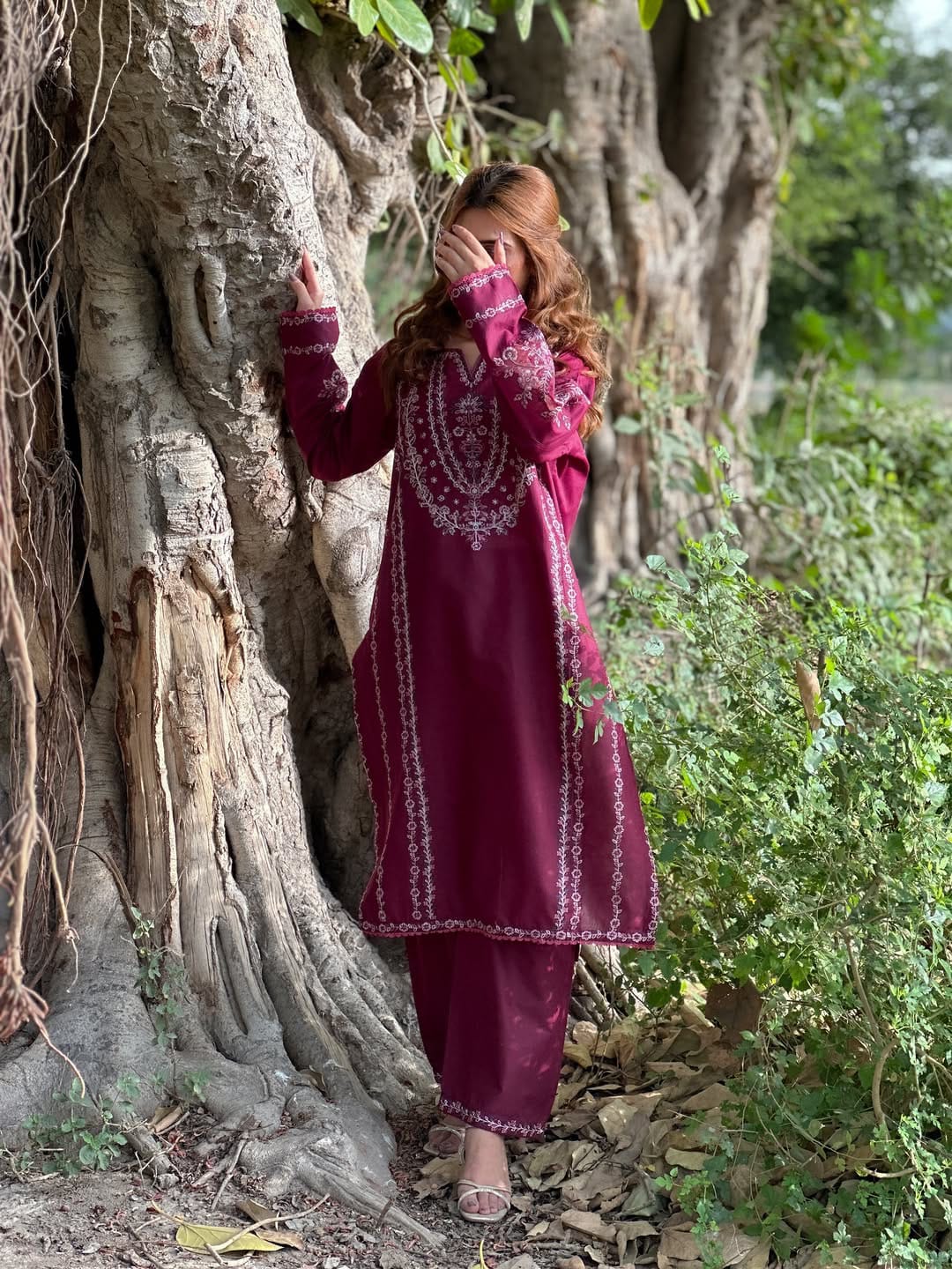 HEAVY EMBROIDERY PURE LAWN 2PC Comfit Wears