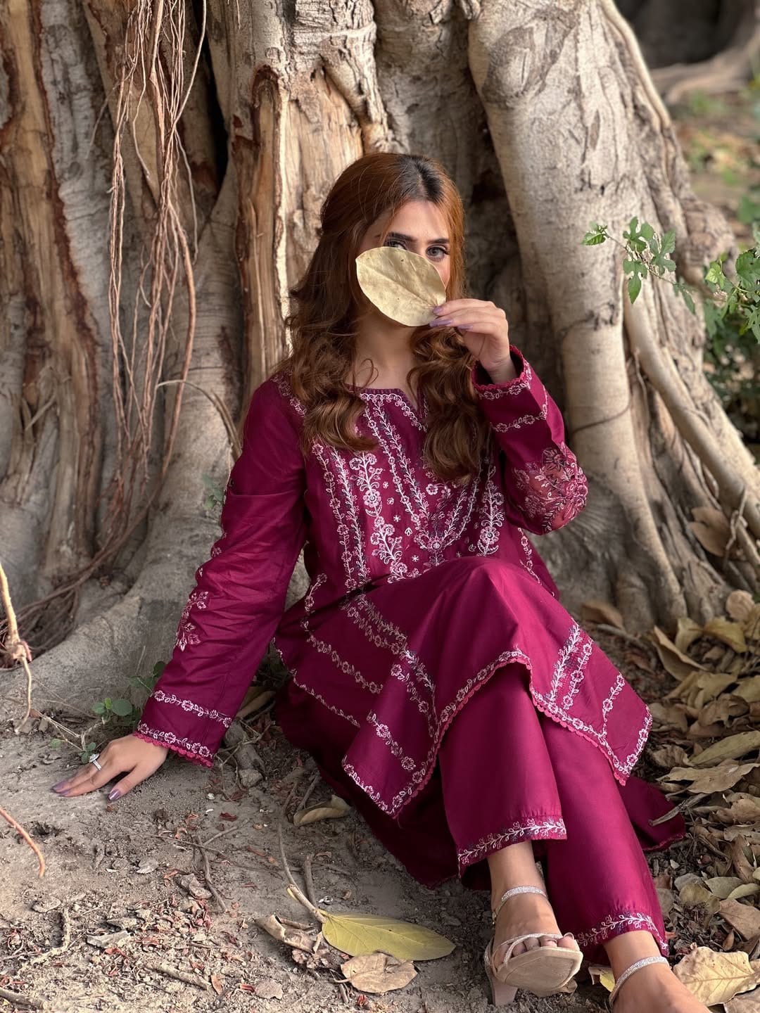 HEAVY EMBROIDERY PURE LAWN 2PC Comfit Wears