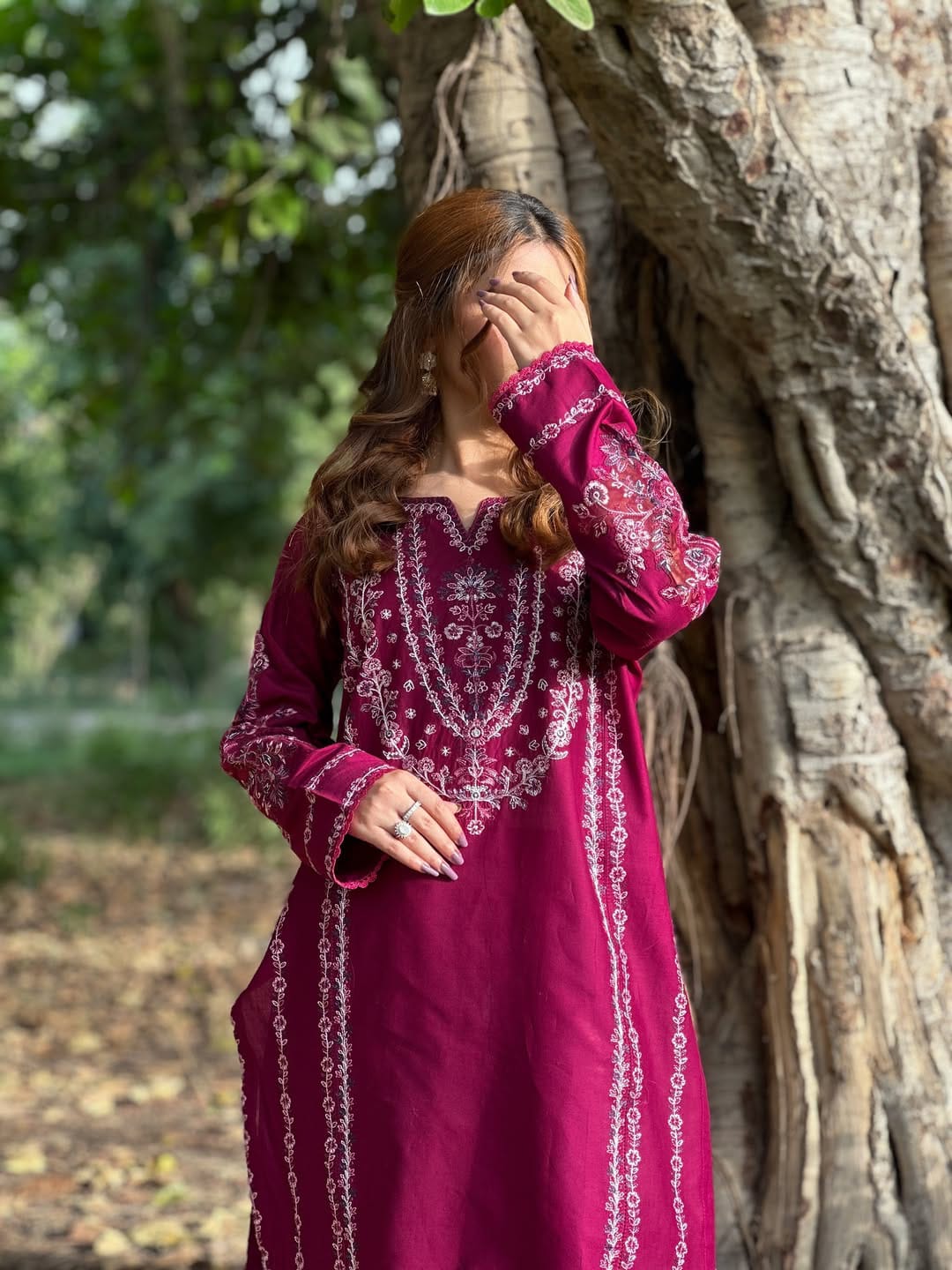 HEAVY EMBROIDERY PURE LAWN 2PC Comfit Wears