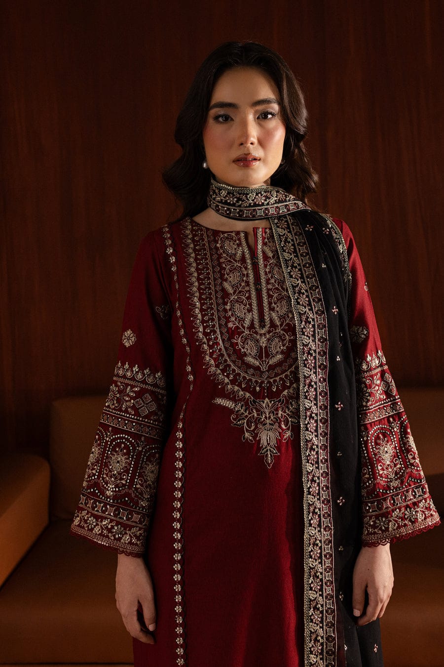 ROYAL PRET 3PC - EMBROIDERED LAWN DRESS Comfit Wears