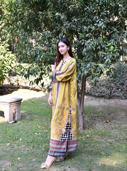 YELLOW BLUSH CO-ORD 2PC Comfit Wears
