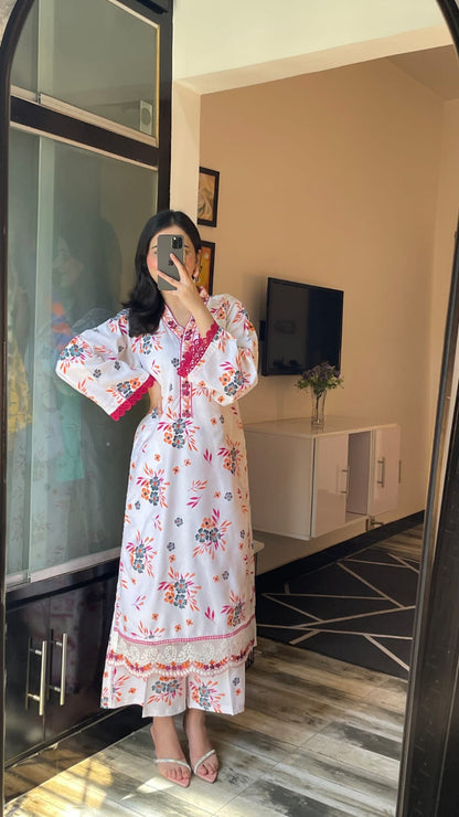 P R E M I U M C O L L E C T I O N  *GULZAR EMBROIDERY 2PC Comfit Wears