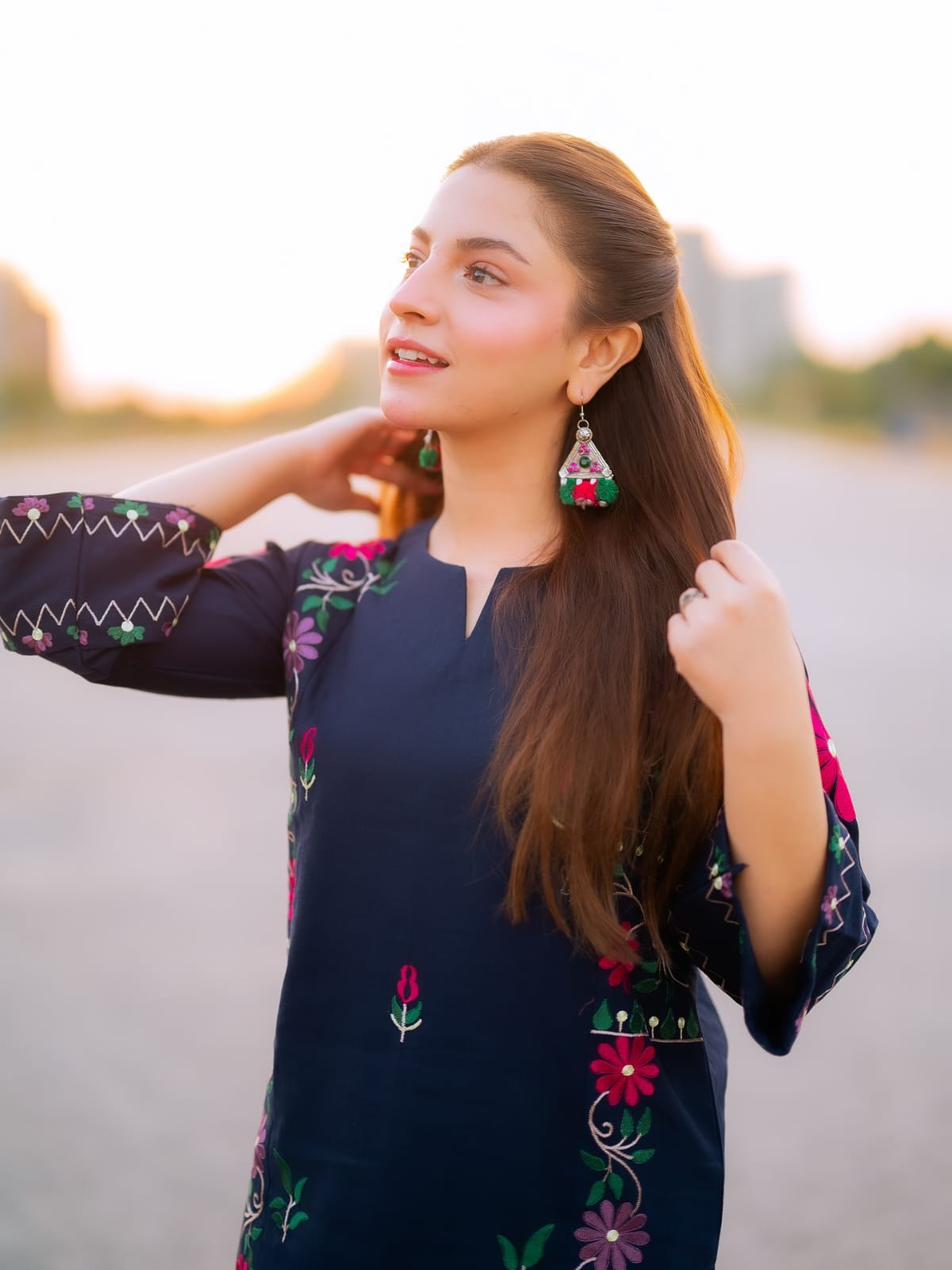 DANANEER EMBROIDERY 2PC Comfit Wears