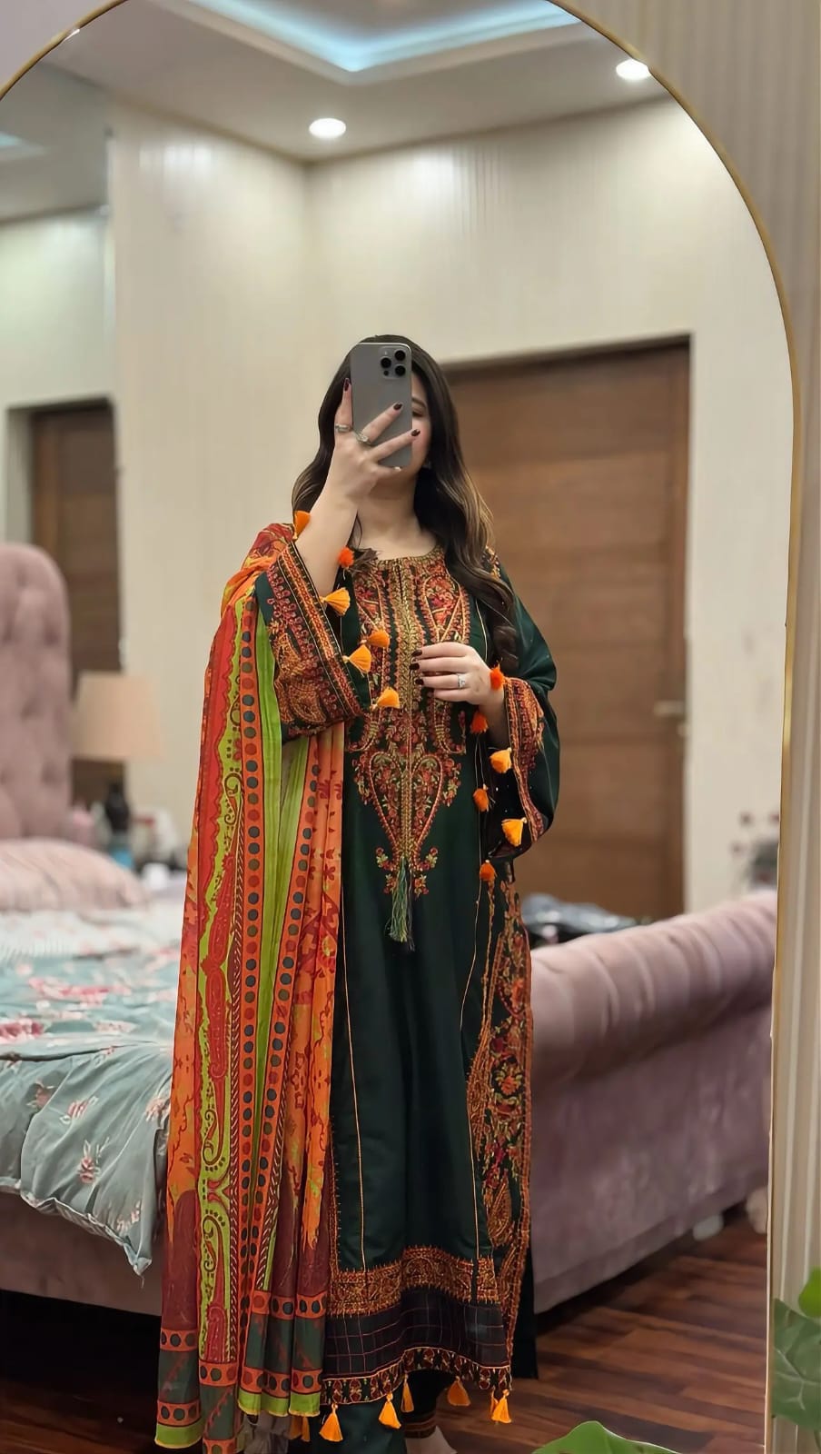 ZARGUL EMBROIDERED 3PC Raj Kumari Collections