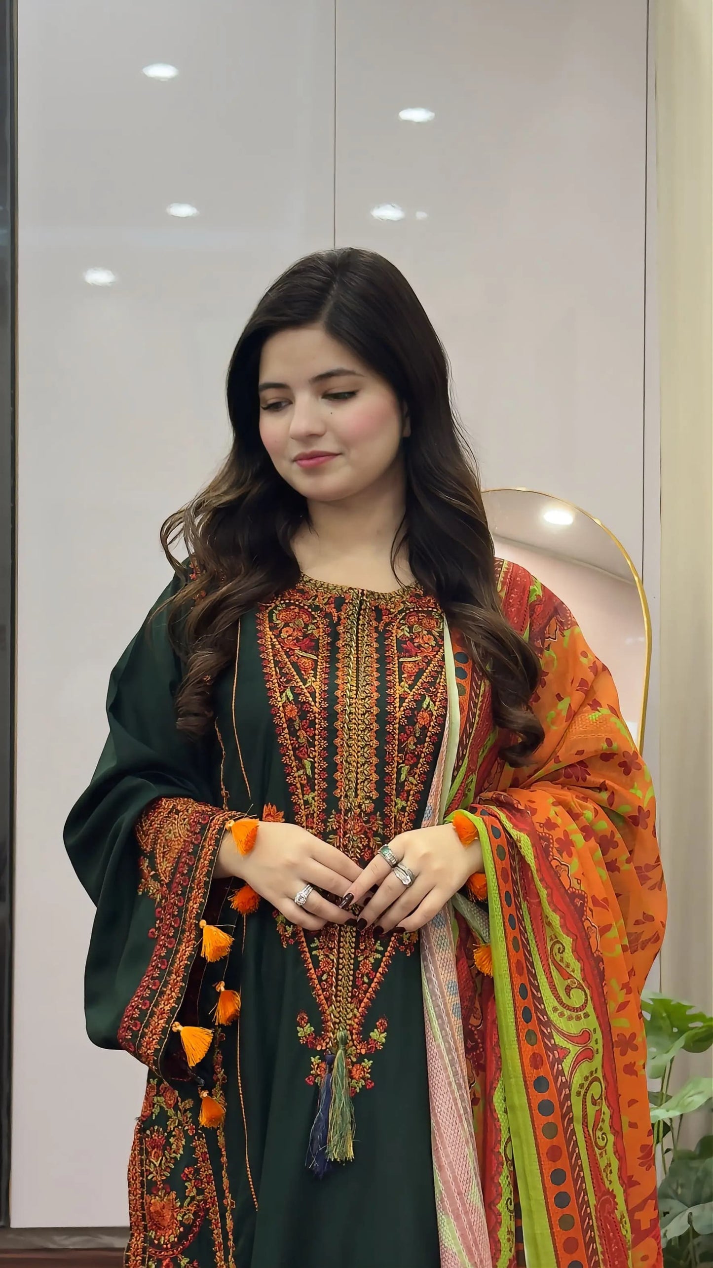 ZARGUL EMBROIDERED 3PC Raj Kumari Collections