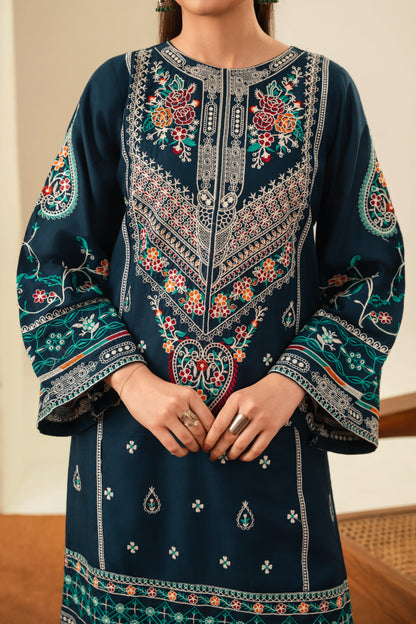 SAJJAL EMBROIDERED 3PC (FARSHI) Raj Kumari Collections