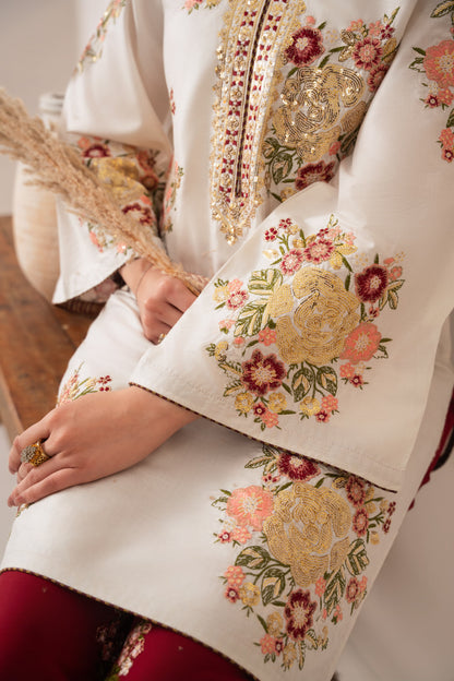 ALAYA EMBROIDERED 2PC  LADIES DRESS Raj Kumari Collections