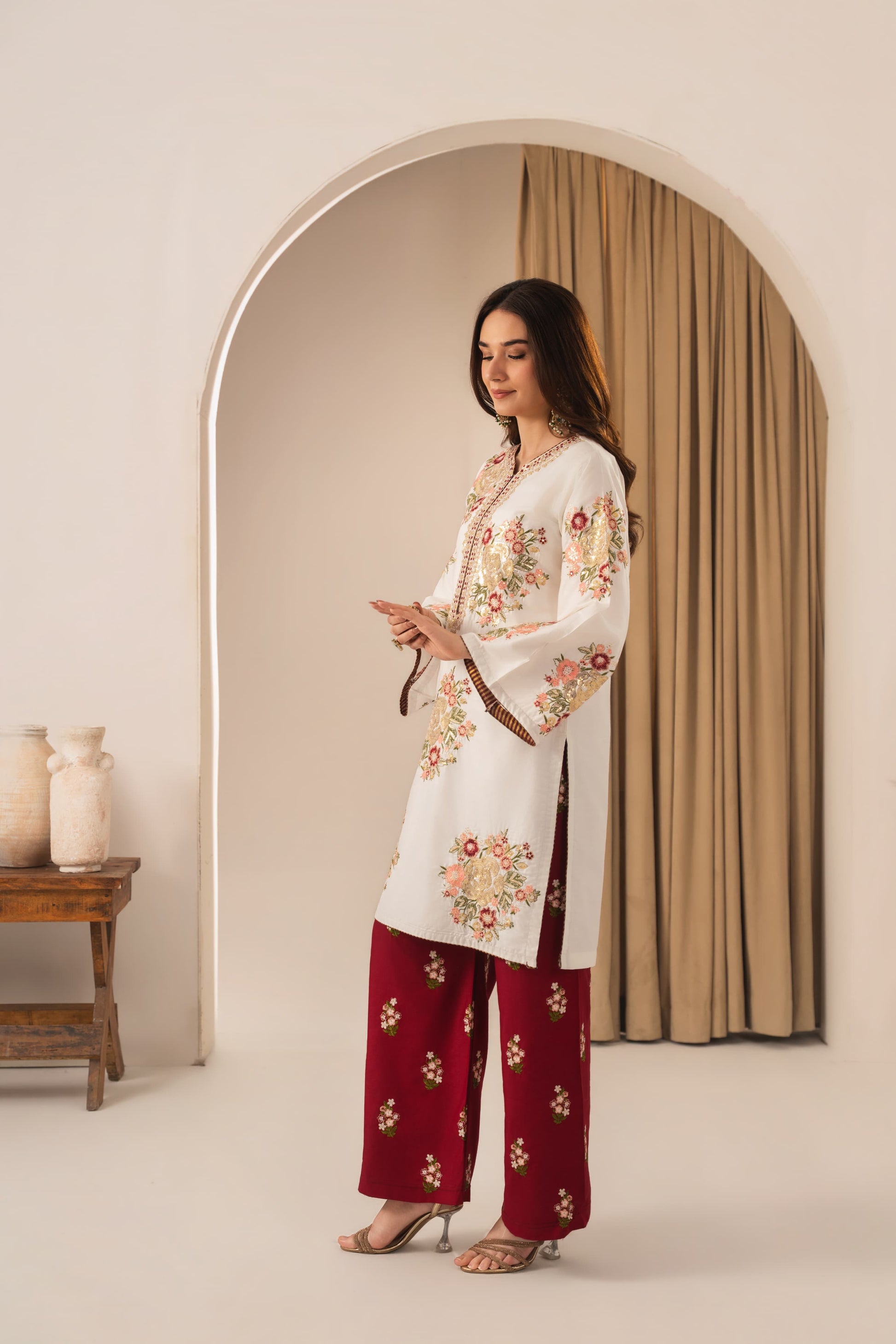 ALAYA EMBROIDERED 2PC  LADIES DRESS Raj Kumari Collections