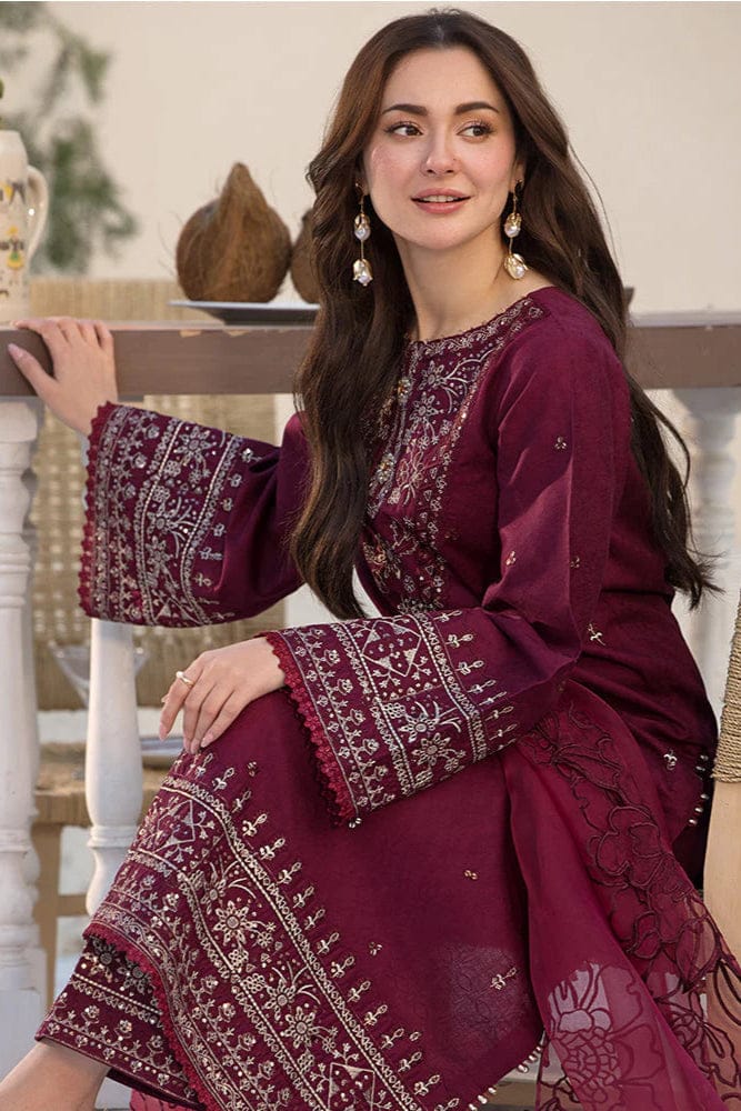 ZAREEN 3PC - EMBROIDERED LADIES FASHION DRESSES Raj Kumari Collections