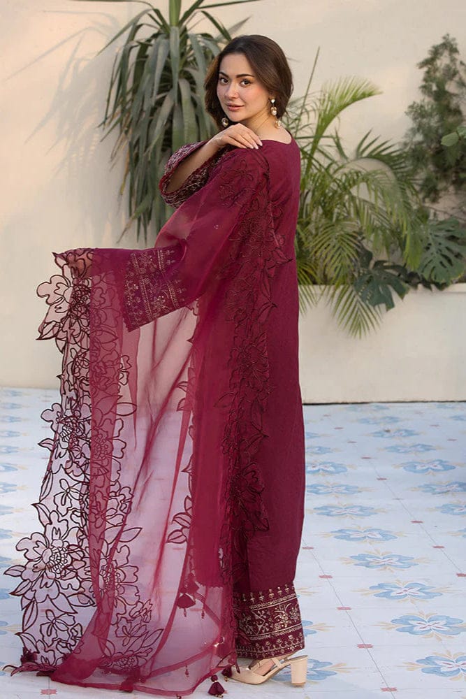 ZAREEN 3PC - EMBROIDERED LADIES FASHION DRESSES Raj Kumari Collections