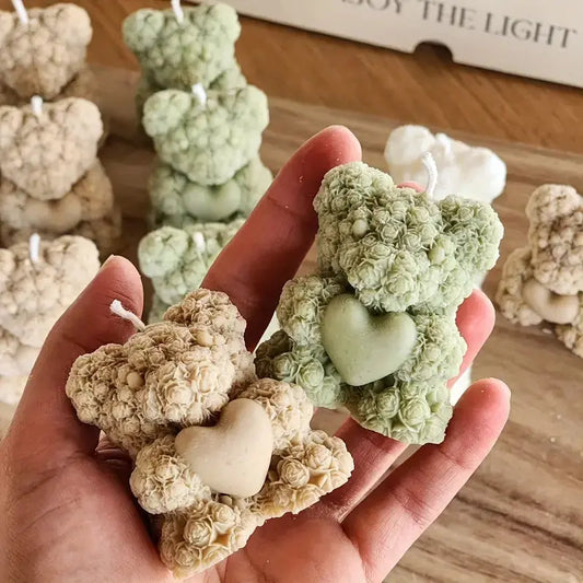 Teddy Bear Shaped Candles Comfit Wears