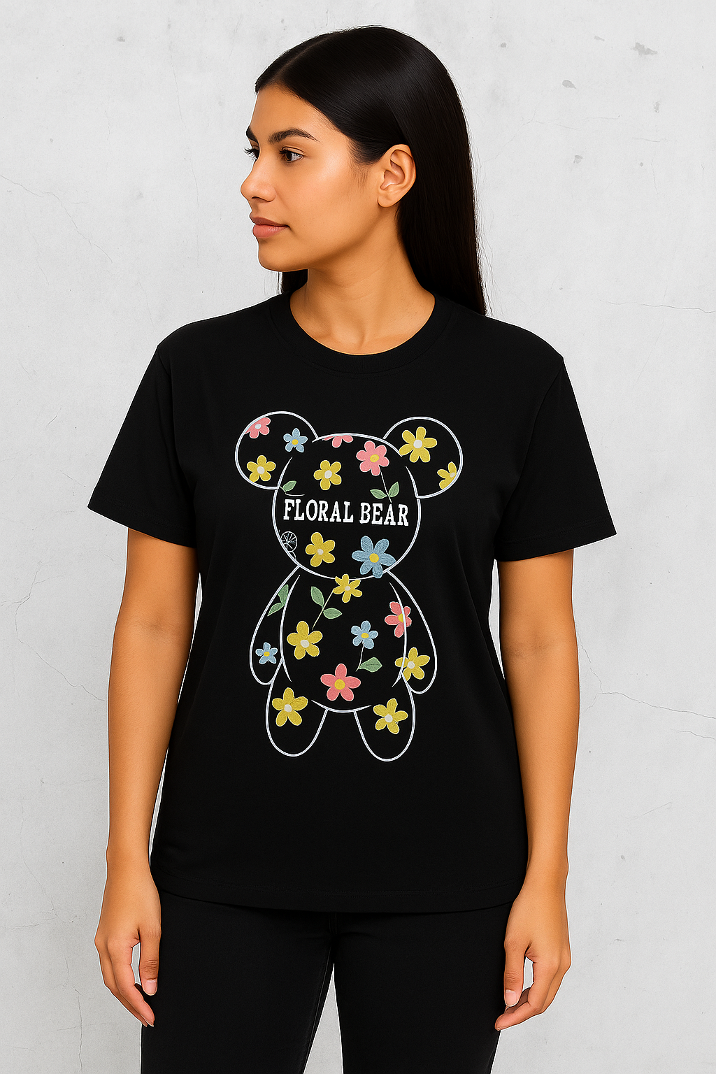 EMBROIDERY BEAR CUB T-SHIRT Comfit Wears