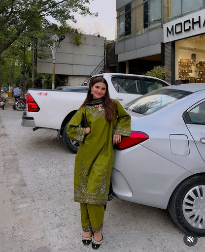 MAYAL EMBROIDERY 3PC Comfit Wears