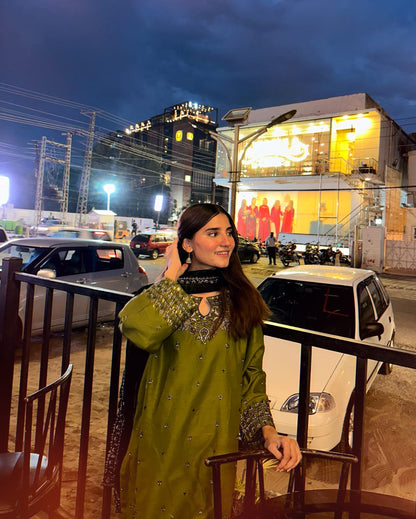MAYAL EMBROIDERY 3PC Comfit Wears