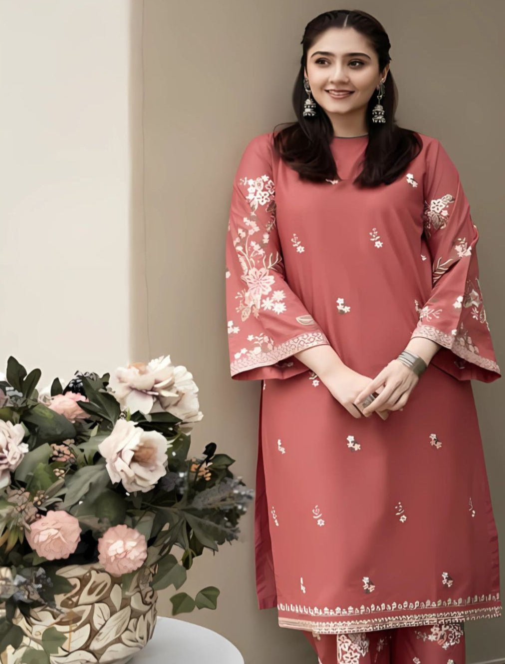 DURA FISHAN EMBROIDERY 2PCS Comfit Wears