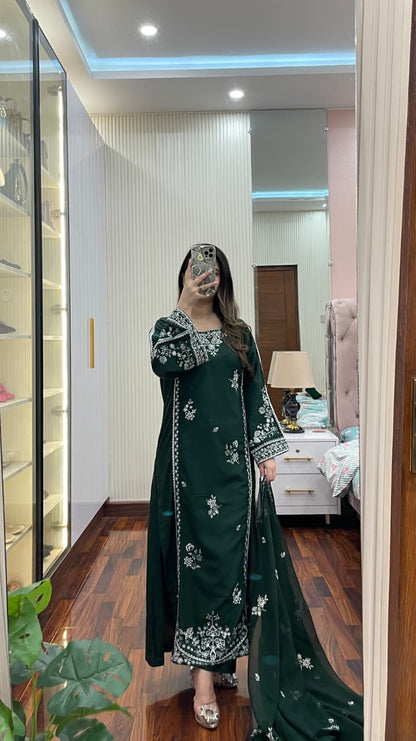 GRACE EMBROIDERY 3PC Comfit Wears