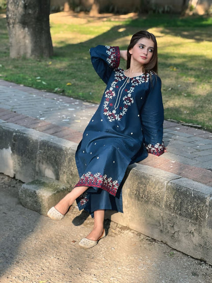 HEER EMBROIDERY 2PC Comfit Wears