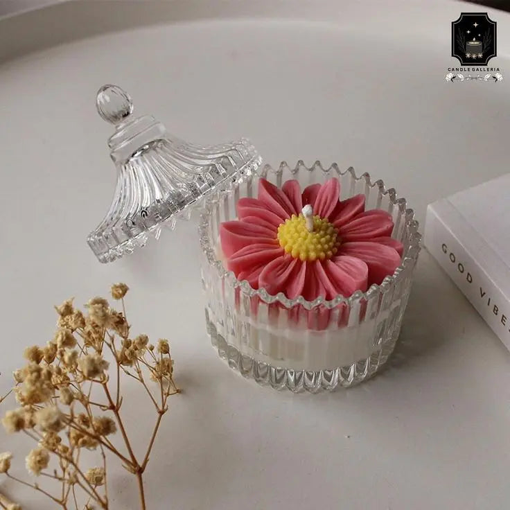 Daisy Flower Candles Comfit Wears
